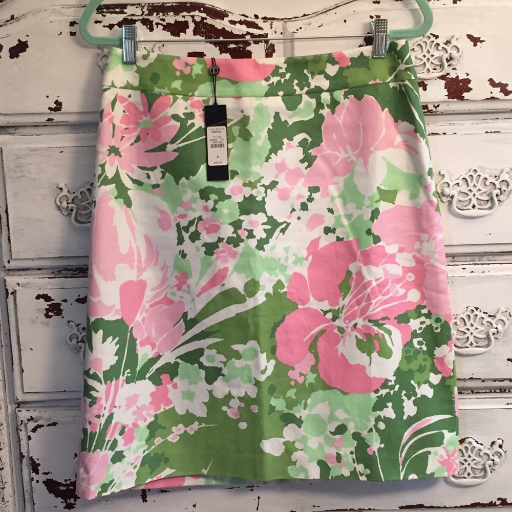 MAKE OFFER! Preppy Talbots floral pencil skirt